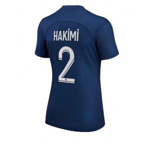 Paris Saint-Germain Achraf Hakimi #2 kläder Kvinnor 2022-23 Hemmatröja Kortärmad